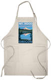 Mount Hood, Oregon, View of the Mountain from Lost Lake Apron Apron