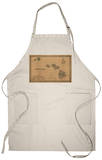 Hawaii - Panoramic State Map Apron Apron