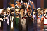 Doctor Who Doctors Collage Prints