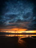 Vendee Sunrise Photographic Print by Philippe Manguin
