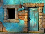 The Blue Door Photographic Print by Philippe Sainte-Laudy