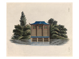 Oriental boat house Giclee Print by Johann Gottfried Grohmann