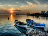 Boats at Sunset 2 Photographie par Nejdet Duzen