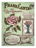 Rose catalogue Giclee Print by Frank Cant & Co.