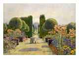 The Paved Court, Dyffryn Giclee Print by Edith Helena Adie