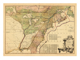 1775, British Colonies, New Brunswick, United States Giclee Print
