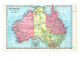 1906, Australia Giclee Print
