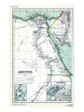 1898, 500 BC, Jordan, Saudi Arabia, Egypt, Asia, Africa, Tyrus, Alexandria, Jordon Giclee Print