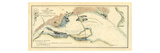 1882, Potomac River Chart Washington DC to Georgetown Harbor, District of Columbia, United Sta Giclee Print