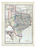 1873, Texas, USA Giclee Print
