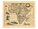 1633, Africa Giclee Print