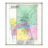 1874, Newport, Indiana, United States Giclee Print