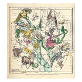 1835, Constellations July - September Giclee Print