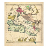 1835, Constellations October - December Giclee Print
