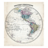1877, Western Hemisphere, Maryland, United States Reproduction procédé giclée