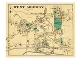1876, West Medway, West Medway, Massachusetts, United States Giclee Print