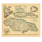 1721, Jamaica, West Indies Giclee Print