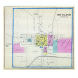 1887, Richland, Iowa, United States Giclee Print