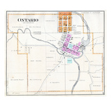 1896, Ontario, Wisconsin, United States Lámina giclée