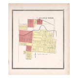 1898, Wayne Town, Indiana, United States Giclee Print