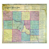 1875, Van Buren County 1875, Iowa, United States Giclee Print