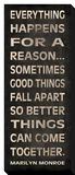 Everything Happens Stretched Canvas Print by N. Harbick