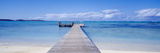 Jetty on the Beach, Mauritius Photographic Print by Panoramic Images 
