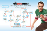 Big Bang Theory - Friendship Algorithm Plakater