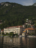 Hotel at the Lakeside, Grand Hotel Menaggio, Menaggio, Lake Como, Lakes Region, Lombardy, Italy Photographic Print by  Green Light Collection