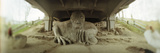 Troll Sculpture under a Bridge, Fremont Bridge, Fremont, Seattle, Washington State, USA Photographic Print by Panoramic Images 