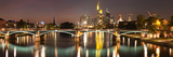 Bridge across a River, Ignatz Bubis Bridge, Main River, Frankfurt, Hesse, Germany Photographic Print by Panoramic Images 