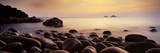 Sunset over the Ocean, Porth Nanven, Cornwall, England Fotografie-Druck von Panoramic Images 