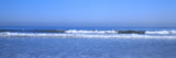Surfer Riding a Wave in the Sea, Santa Monica, Los Angeles County, California, USA Photographic Print by Panoramic Images 