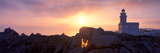 Lighthouse on the Coast, Capo Testa, Santa Teresa Gallura, Sardinia, Italy Photographic Print by Panoramic Images 