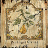 Pear Antique Store Vintage Wood Sign