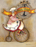 Paris Bistro I Art by Jennifer Garant
