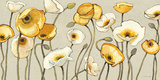 Jaune Gris I Prints by Shirley Novak