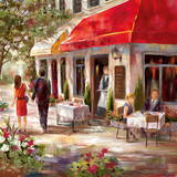 Café Afternoon II Print by Nan 