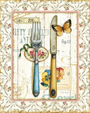Rose Garden Utensils I Posters by Lisa Audit