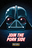 Anfry Birds Star Wars Pork Side Posters