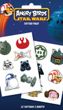 Angry Birds Star Wars Swoosh Temporary Tattoos