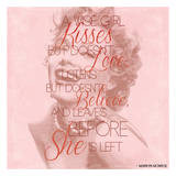 Marilyn Print by Jace Grey