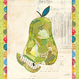 Fruit Collage III - Pear Posters by Courtney Prahl