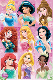 Disney Princess Grid Posters
