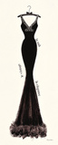 Couture Noir Original I Art by Emily Adams