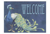 Peacock Welcome Posters by Marilu Windvand