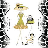 Poosh Poodle Gal Láminas por Stacey Hagerman Poosh Poodle Gal Láminas por Stacey Hagerman