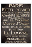 Simple Speak Paris Poster par Grace Pullen