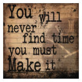 Make Time Prints by Joseph Charity