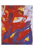 Abstract Painting, c. 1982 (Indigo, Red, White) Prints by Andy Warhol